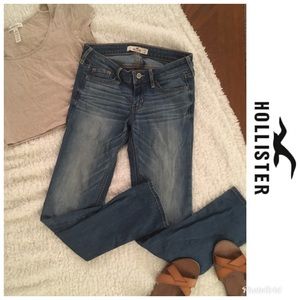 Hollister Lowrise Dark Wash Jeans